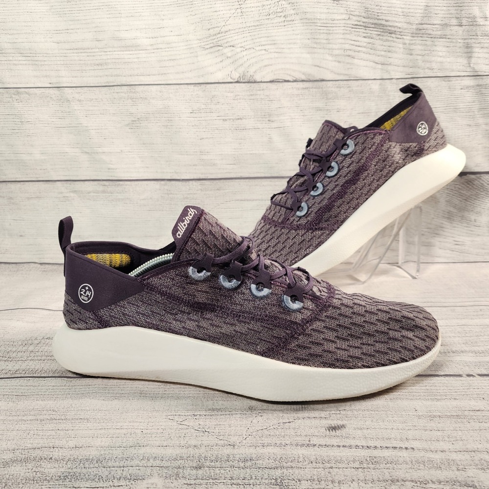 Allbirds SLT Super Light Trainers Men's 13.5 Purple Knit Running Shoes Sneakers